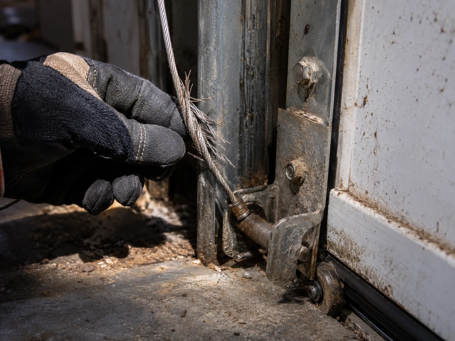 Cable Repair for Corinth's Late-1990s Garage Doors in Plano