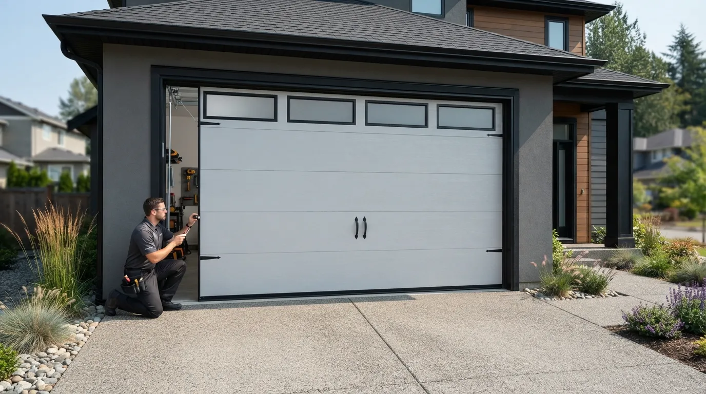 New Garage Door Installation for Corinth Homes in Plano