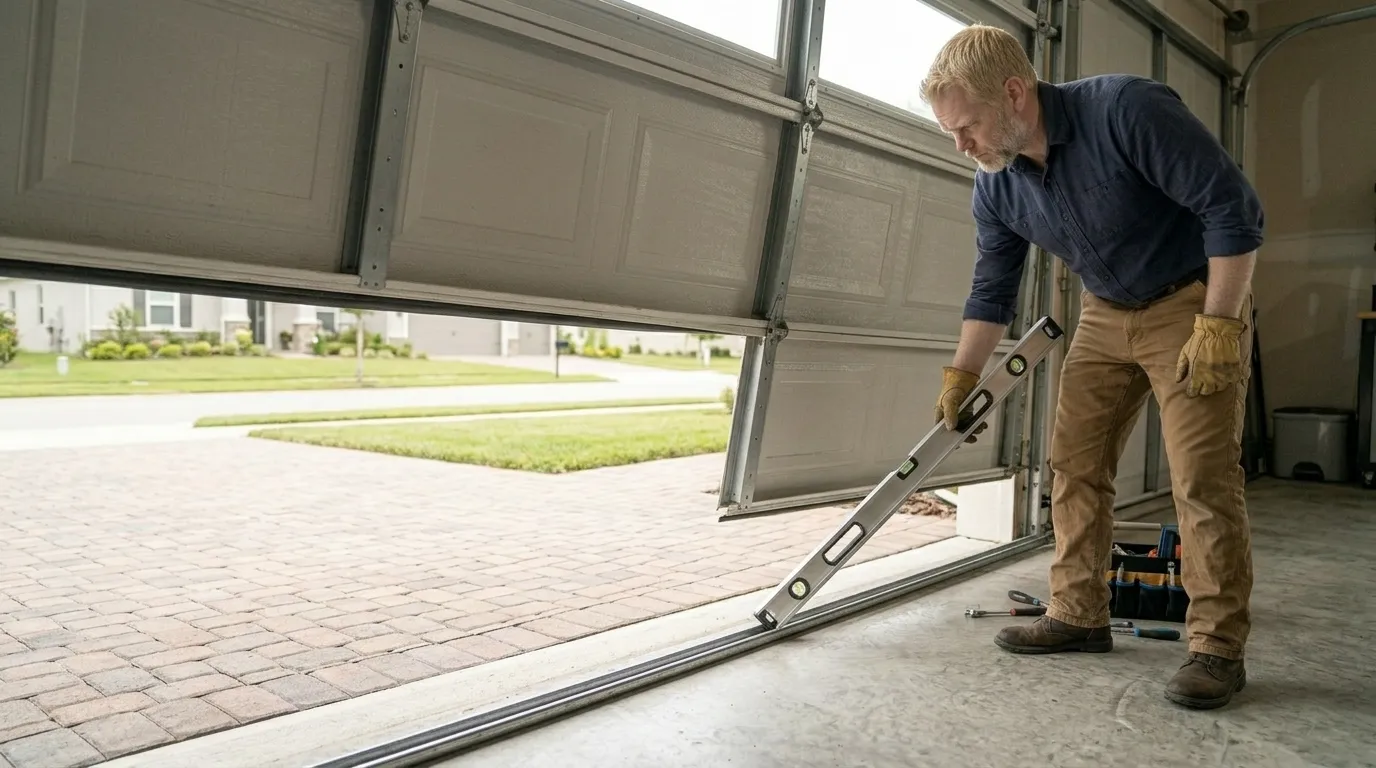 Off-Track Garage Door Repair for Highland Village Homes in Plano