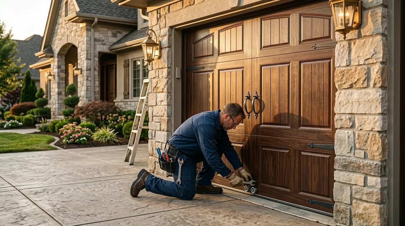 Off-Track Garage Door Repair, University Park in Plano