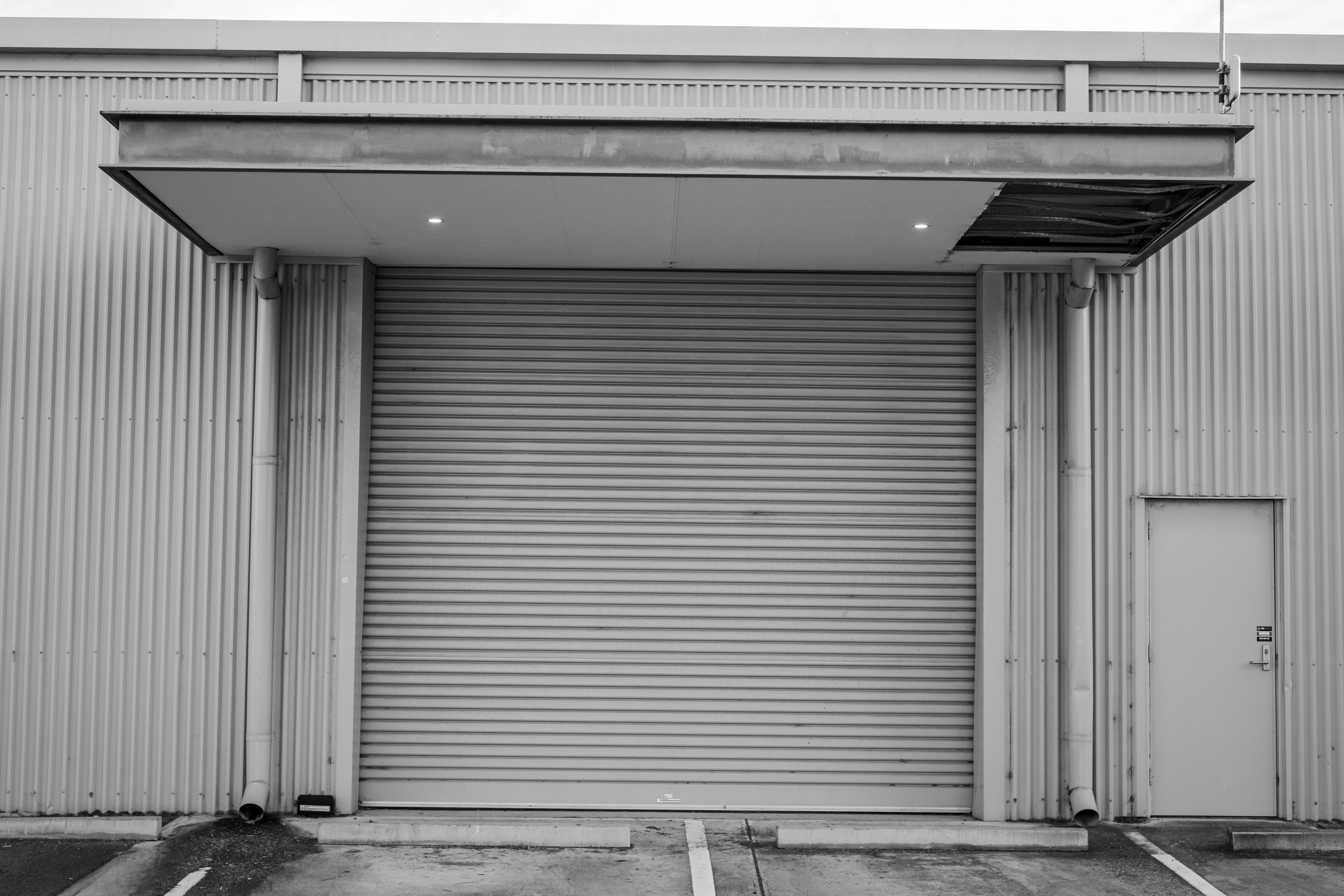 Residential garage door in Plano