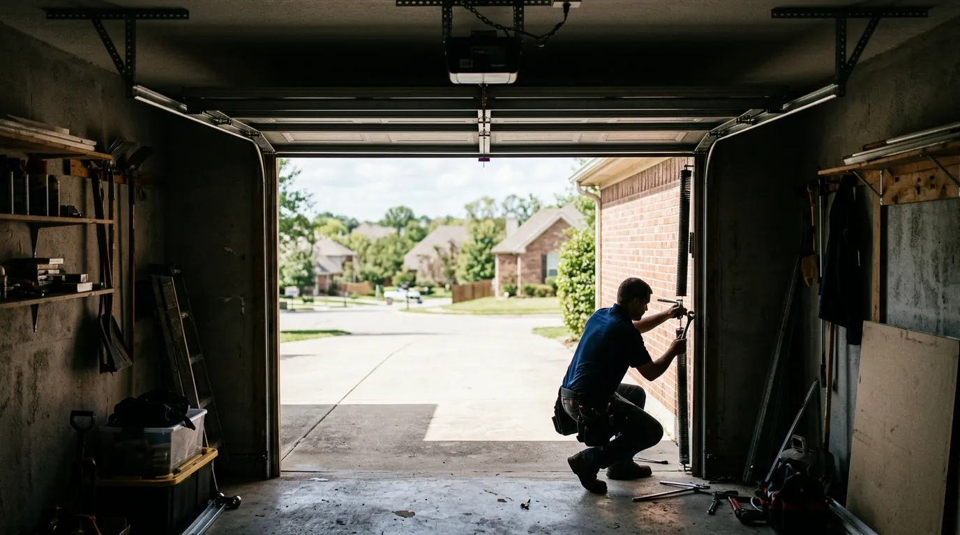 Spring Repair for Highland Village's 1990s Torsion Setups in Plano